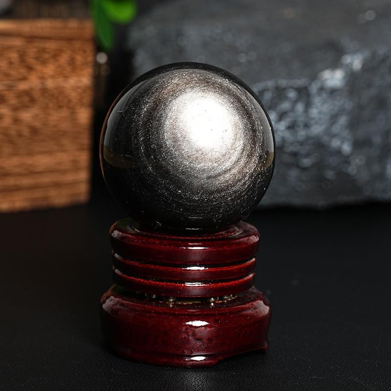 Golden Obsidian · Silver Obsidian · Black Obsidian Multi-Energy Crystal Spheres — A Natural Gemstone Collection Uniting Protection, Balance & Strength