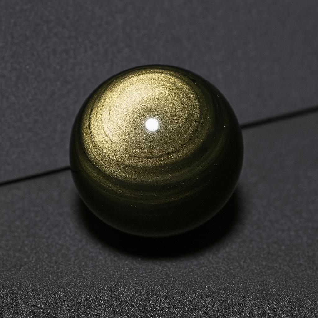 Golden Obsidian · Silver Obsidian · Black Obsidian Multi-Energy Crystal Spheres — A Natural Gemstone Collection Uniting Protection, Balance & Strength