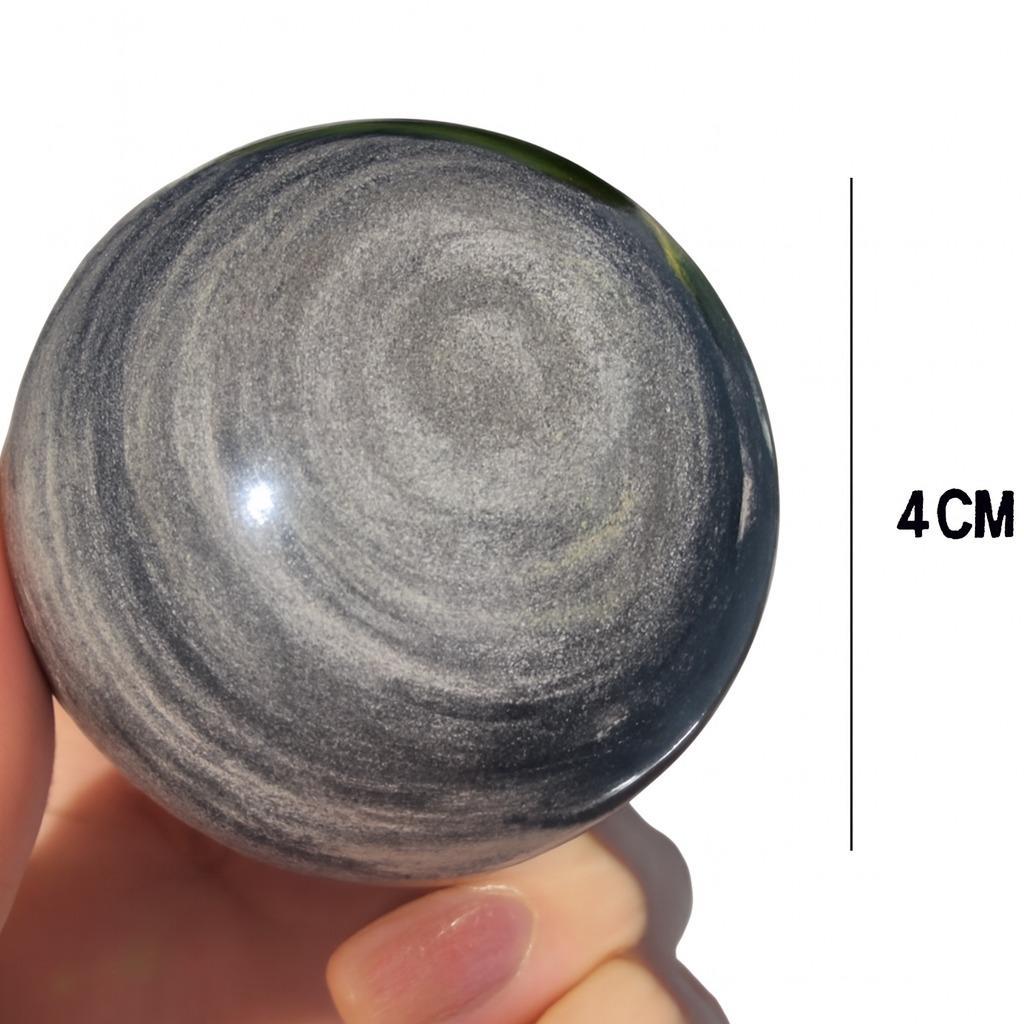 Golden Obsidian · Silver Obsidian · Black Obsidian Multi-Energy Crystal Spheres — A Natural Gemstone Collection Uniting Protection, Balance & Strength