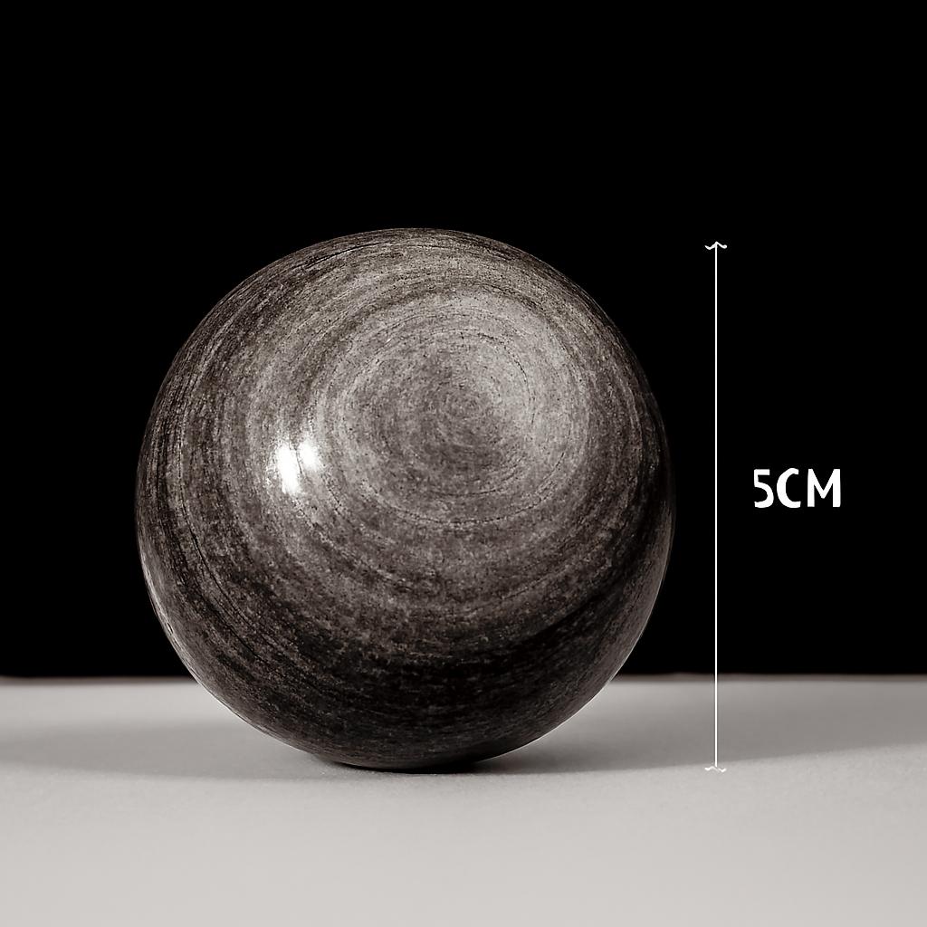Golden Obsidian · Silver Obsidian · Black Obsidian Multi-Energy Crystal Spheres — A Natural Gemstone Collection Uniting Protection, Balance & Strength